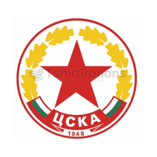 CSKA Sofia T-shirts Iron On Transfers N3250 - Click Image to Close